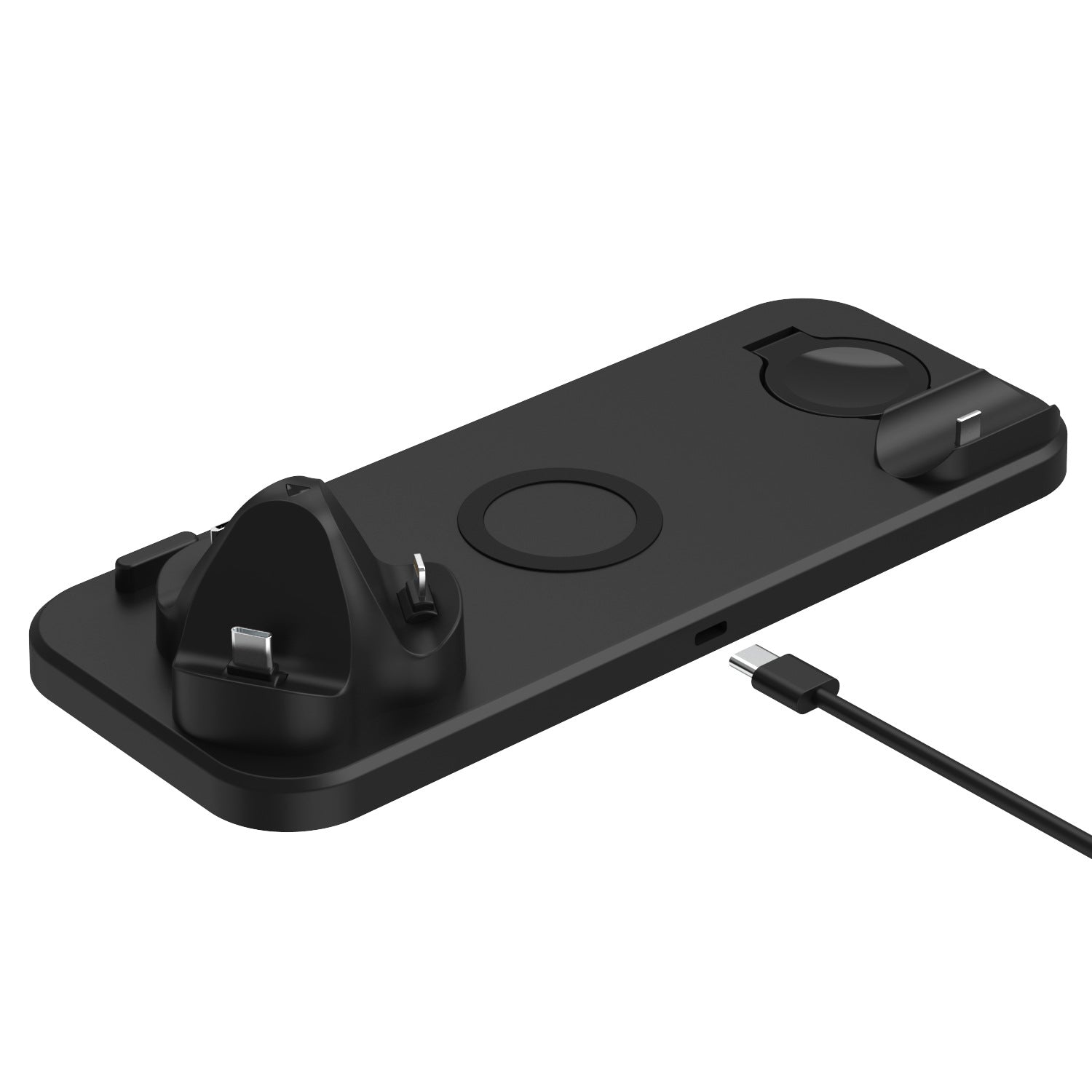 6 in 1 Wireless Fast Charging Charger for Phone Watch Headset 6 in 1 Wireless Fast Charging Charger for Phone Watch Headset